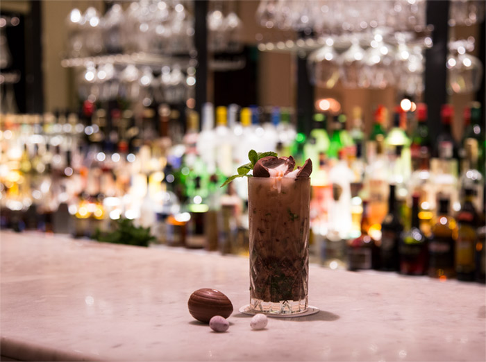 Bentely's Oyster Bar & Grill Creme Egg Mojito