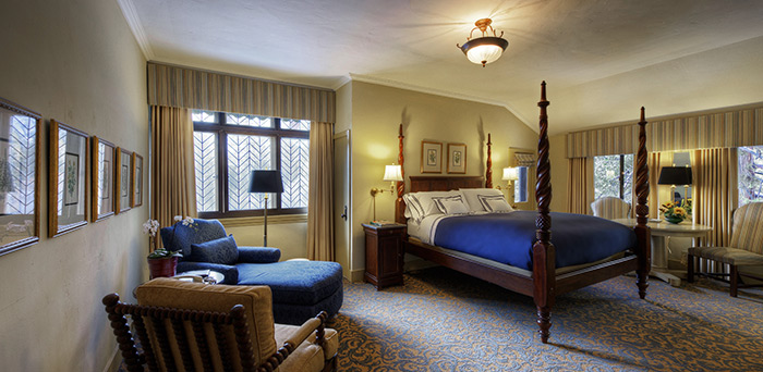 Tresidder Suite at The Majestic Yosemite Hotel. The queen stayed in this suite during her 1983 visit – photo courtesy of Yosemite Hospitality