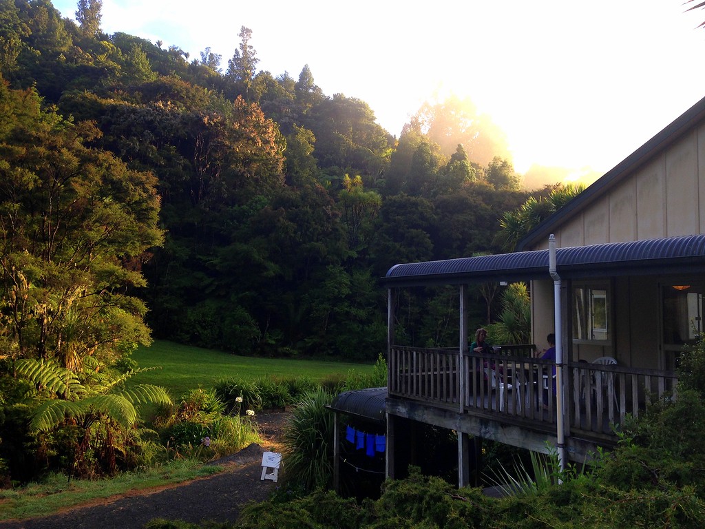 common area for women at the vipassana meditation course