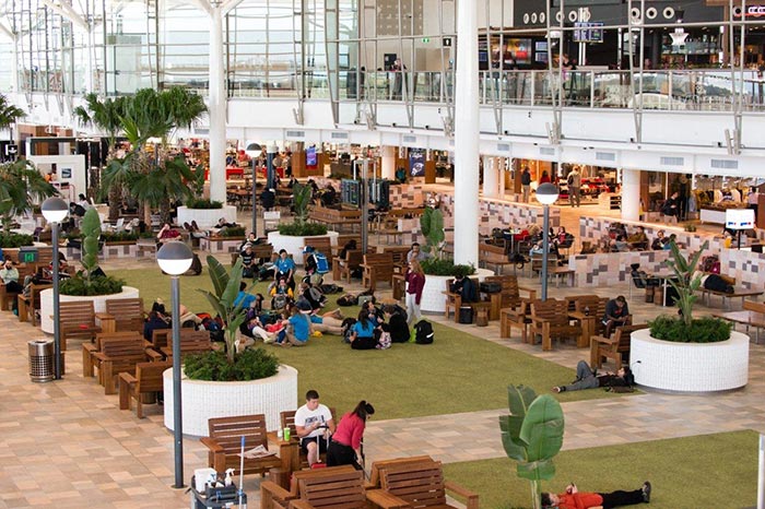 New International Terminal. Image courtesy of Brisbane International Aiport