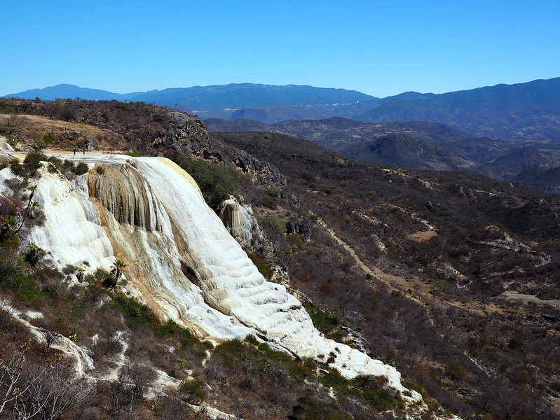 petrified waterfalls oaxaca