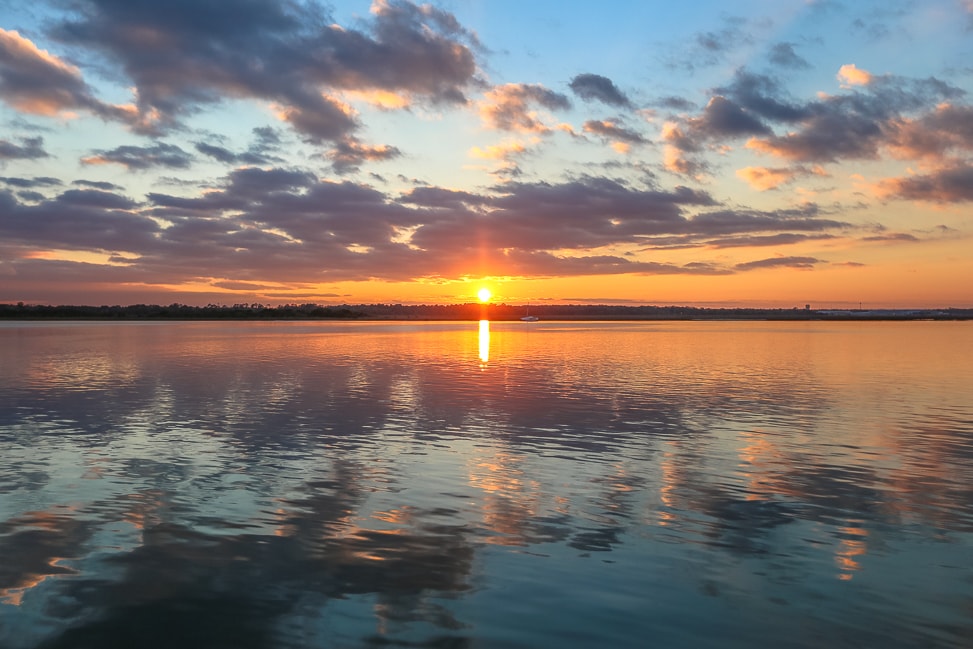 Sunset at Vilano Beach