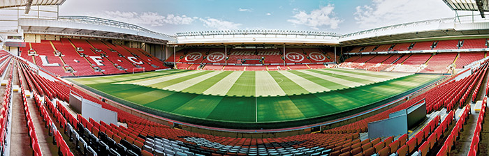 Anfield Football Stadium. VisitEngland/Liverpool FC / Liverpool FC