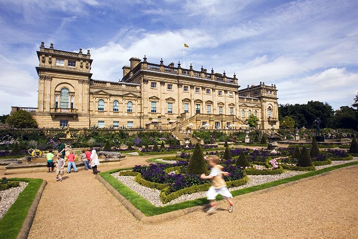 Harewood House - the South front (c) John Stee