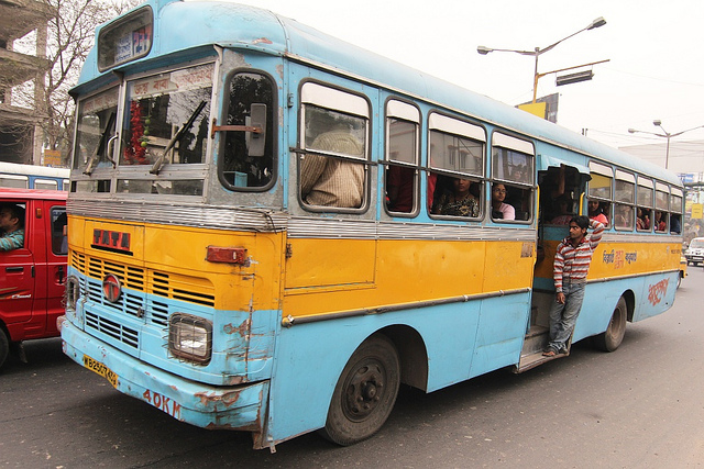 Bus in Kolkata