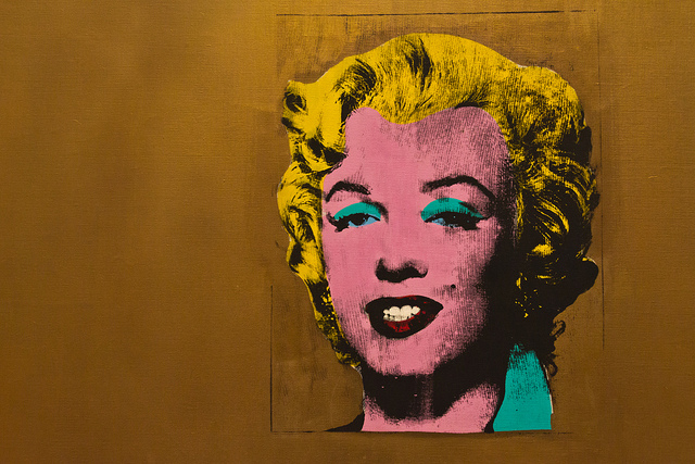 Gold Marilyn - Warhol