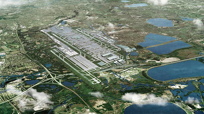 Heathrow from above. Image by Heathrow Airports Limited