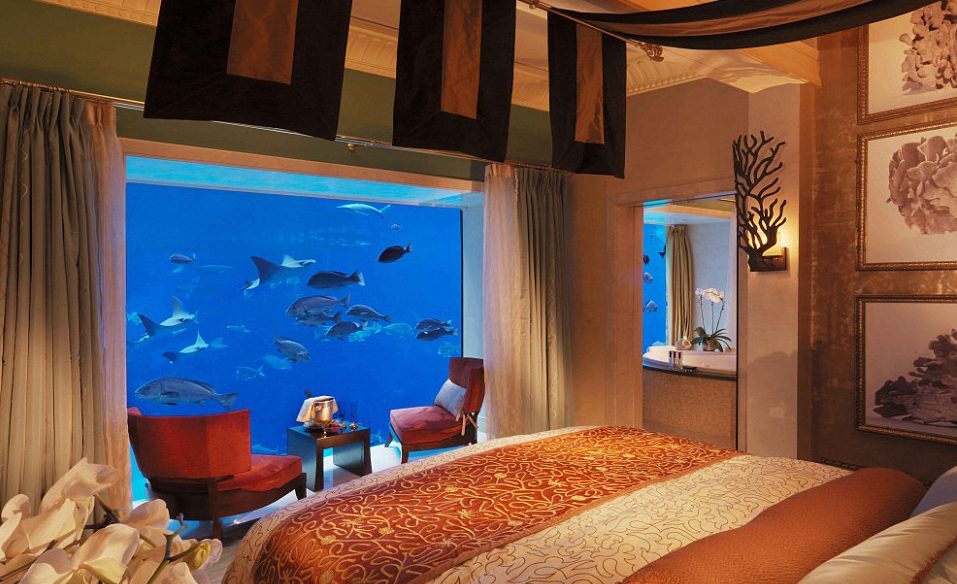 Atlantis The Palm underwater suite Dubai