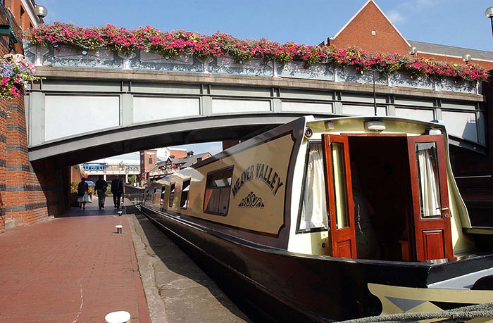 Canal boat - Birmingham canals