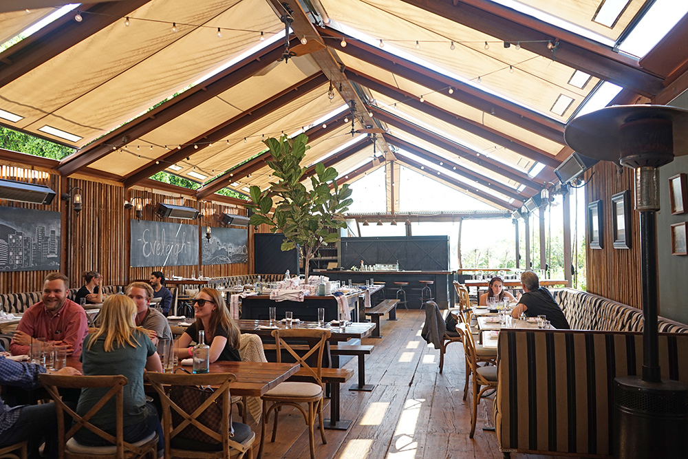 Eveleigh on Sunset - Restaurant with outdoor patio in Los Angeles