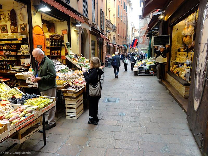 Bologna streets Italy