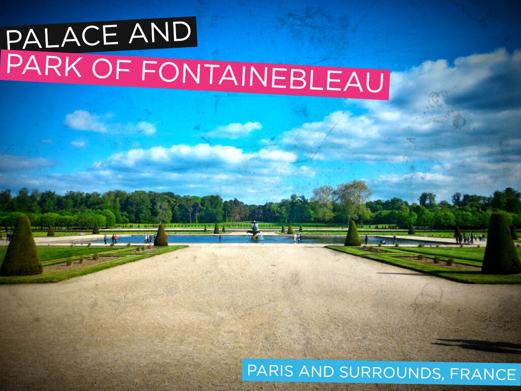 Palace and Park of Fontainebleau, Paris | By: Costin Soare