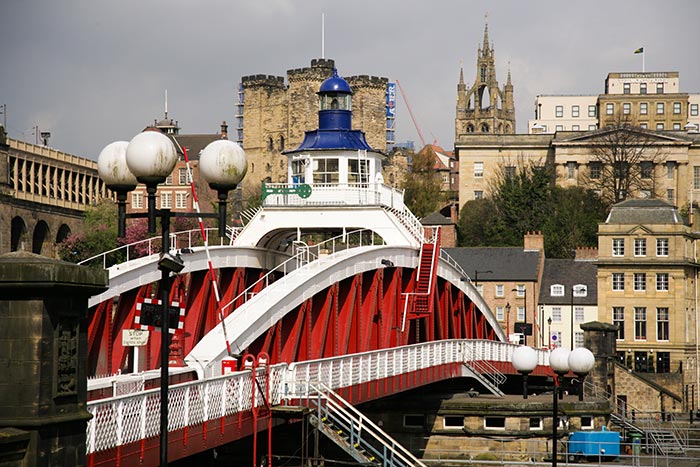 Swing Bridge. Image courtesy of NewcastleGateshead Initiaive