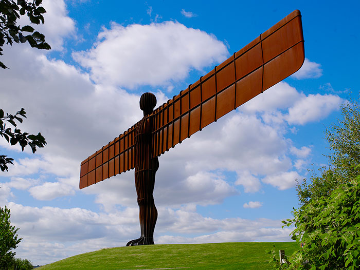 The Angel of the North. Image courtesy of NewcastleGateshead Initiaive