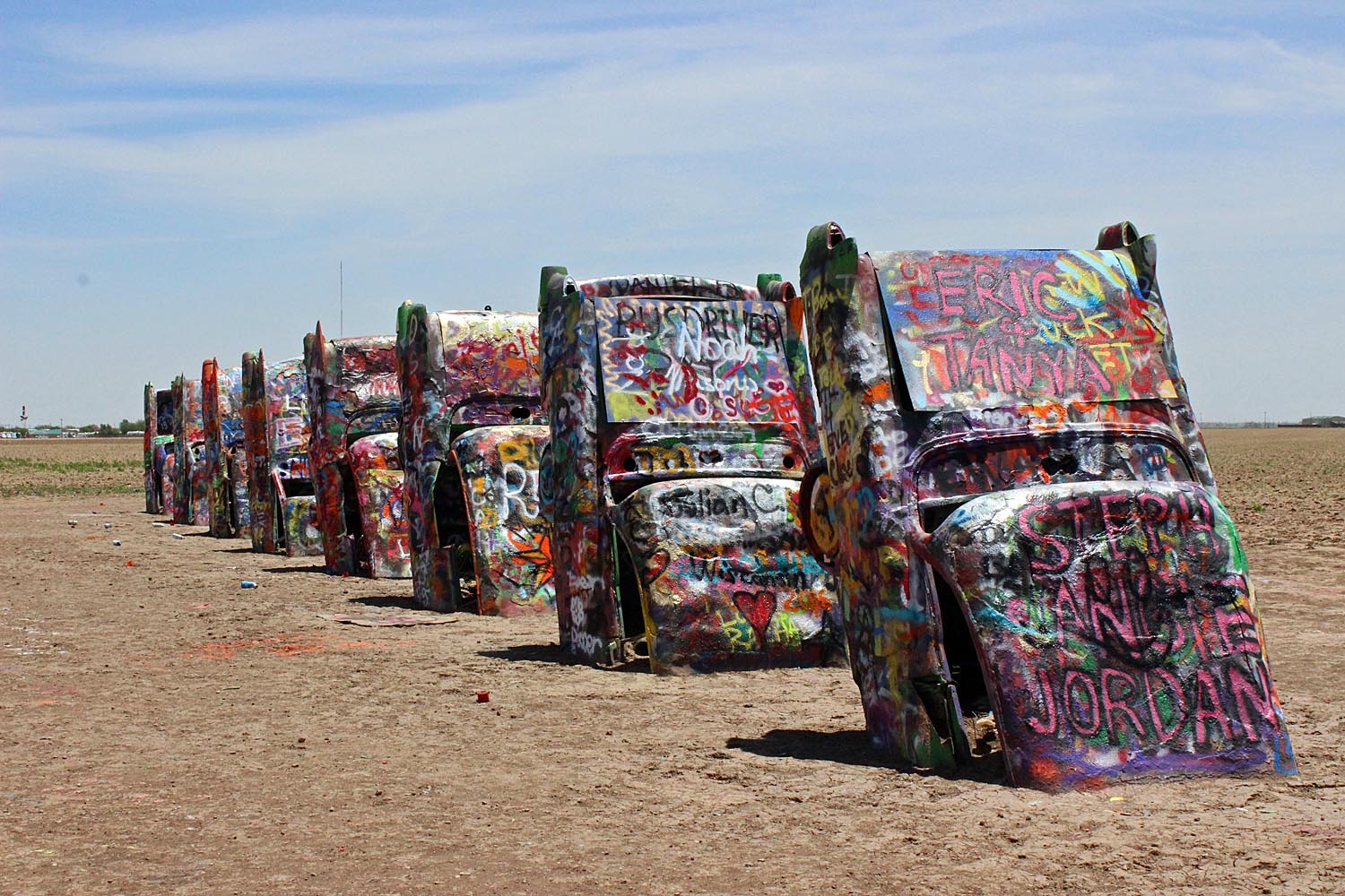 Cadillac Ranch in Texas