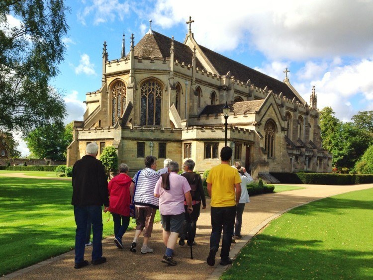 Free walking tour of Oundle UK