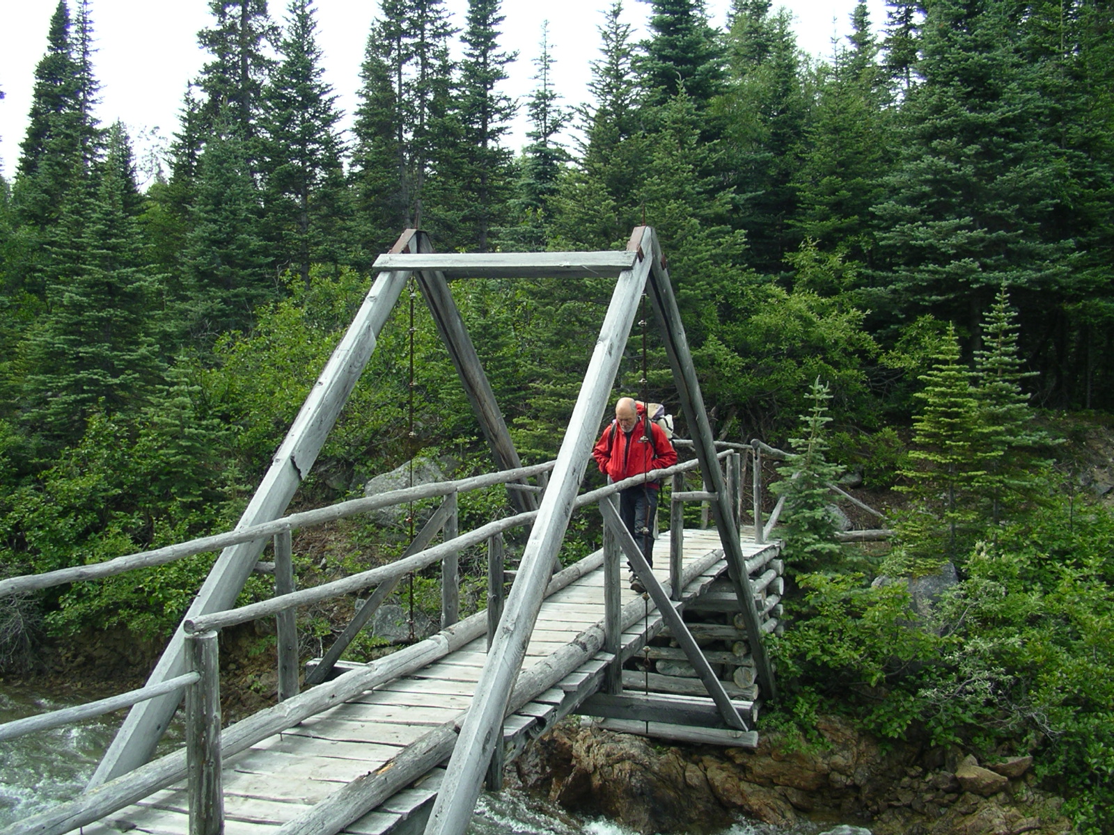 Bridge on the Chilkoot Trail