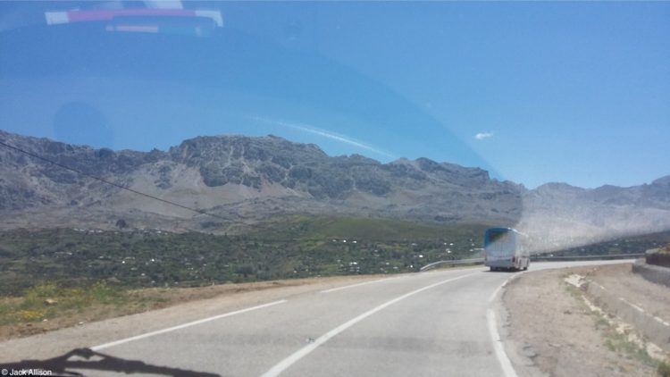 On the way to Chefchaouen.