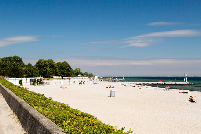 Bellevue Beach , Klampenborg, Denmark