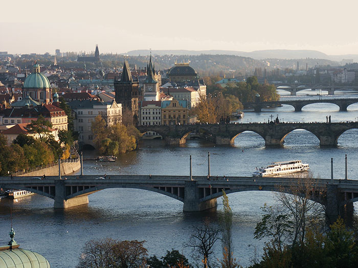 Vltava River and Charles Bridge, Prague - © Prague City Tourism