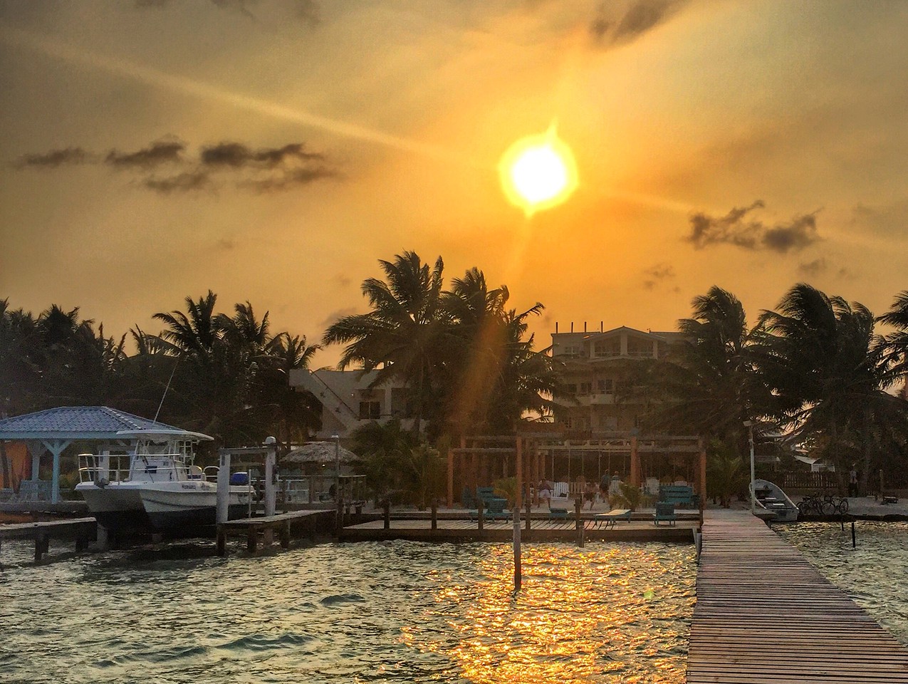 Sunset Caye Caulker