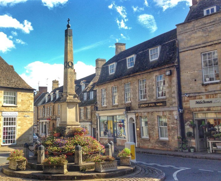 Oundle war memorial in Oundle UK