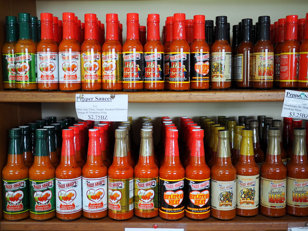 marie sharp's hot sauce belize