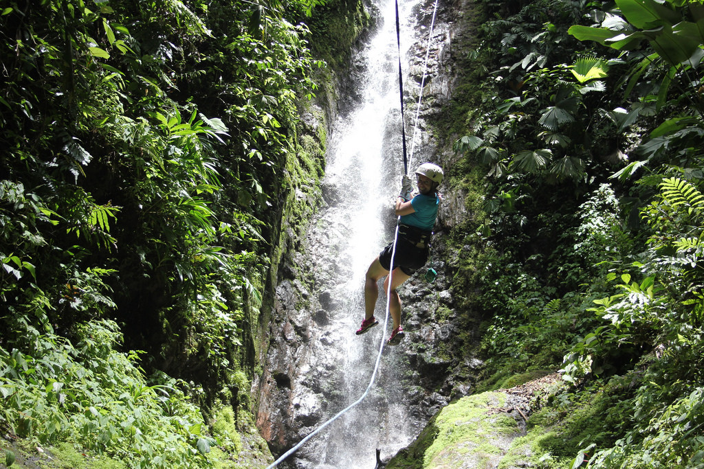 Waterfall Rappelling