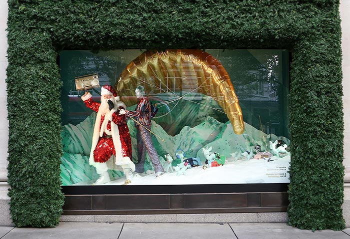 Selfridges Christmas windows 2016 - Shine On