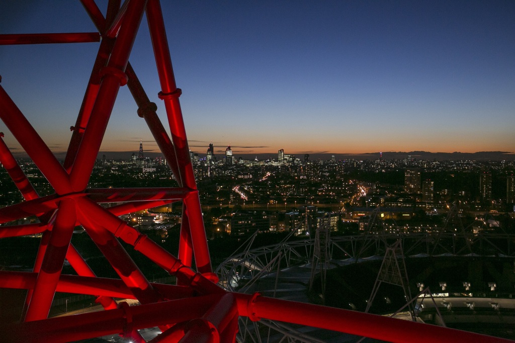 Night View from ArcelorMittal Orbit