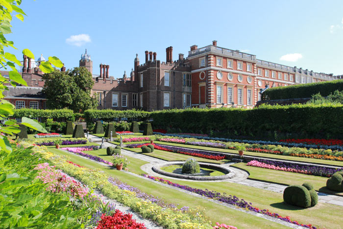 Sunken Garden at Hampton Court