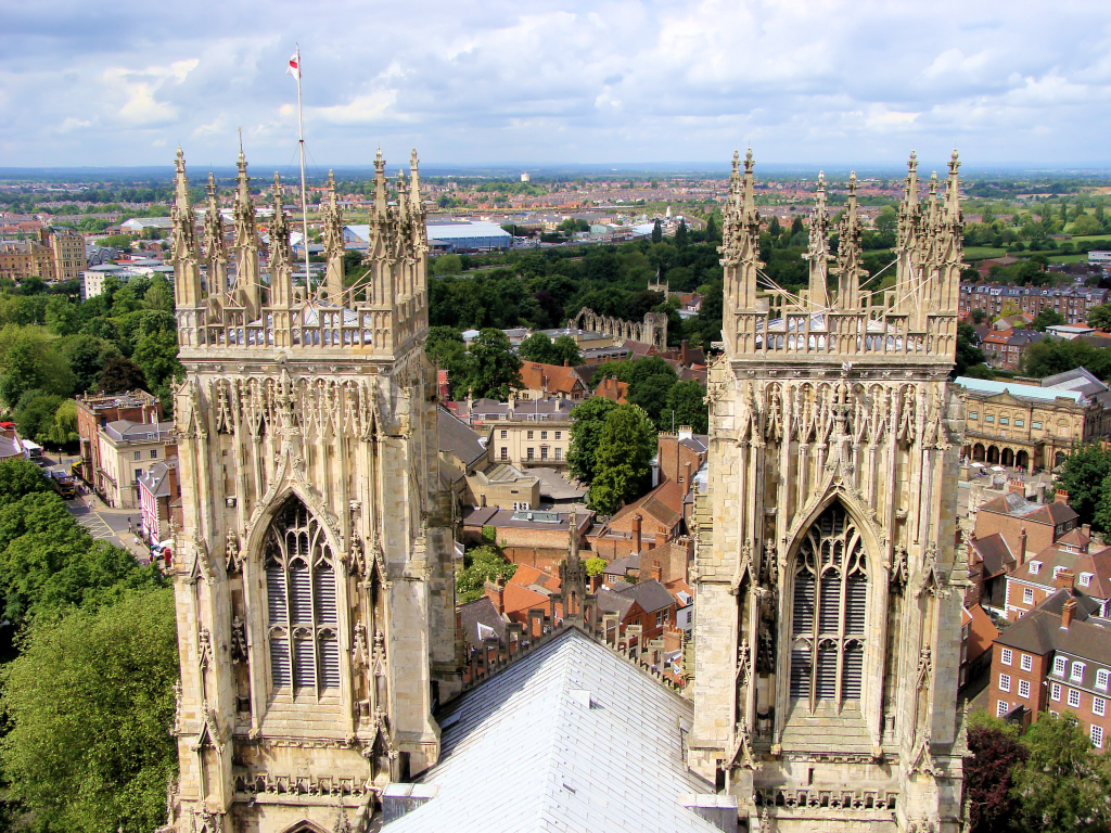 View from York Minster