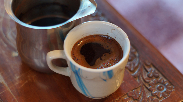 Morning Turkish coffee