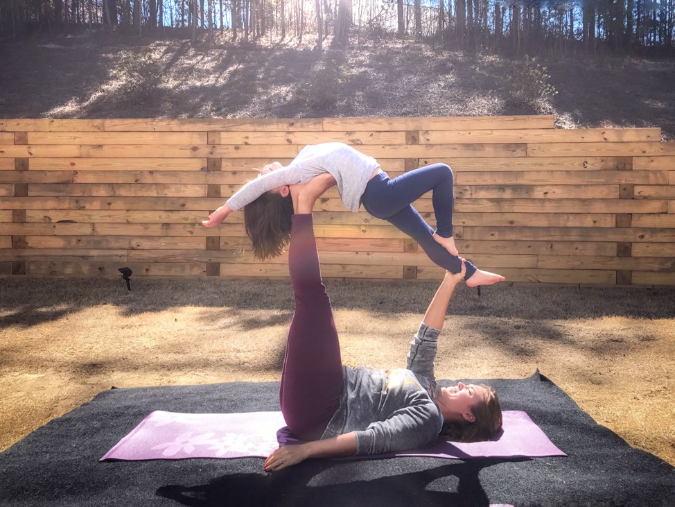 AcroYoga with Mayhem