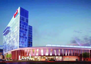 Loews Hotels will return to Texas for the first time in almost a quarter-century when it opens the 302-room Live! by Loews hotel (rendering above) in Arlington in 2019.