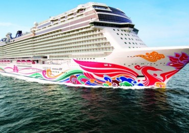 Norwegian Joy sea trial