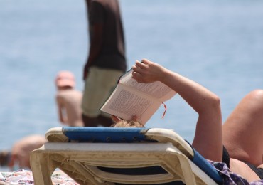 Summer Sea Cultures Beach Sand Book Reading