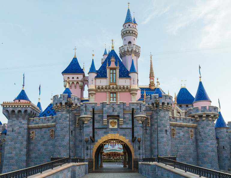 Sleeping Beauty Castle at Disneyland park is expected to reopen on May 24 with stunning enhancements. (Photo by Rob Sparacio, Disneyland)